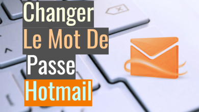 changer le mot de passe hotmail